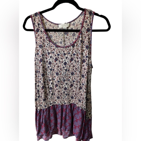Forever 21 Floral Tank Top Sz 3X - Picture 1 of 9